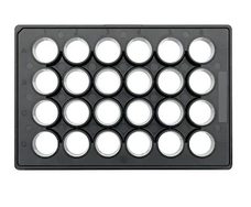 德國(guó)艾本德(Eppendorf)Cell Imaging Plates，帶板蓋，黑色底透，平底無(wú)菌、無(wú)熱原,無(wú)RNase和DNase,無(wú)人類和細(xì)菌DNA。無(wú)細(xì)胞毒素,24孔細(xì)胞成像培養(yǎng)板,25μm薄膜